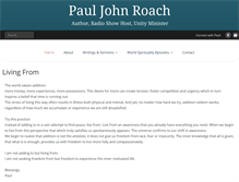 Tablet Screenshot of pauljohnroach.com